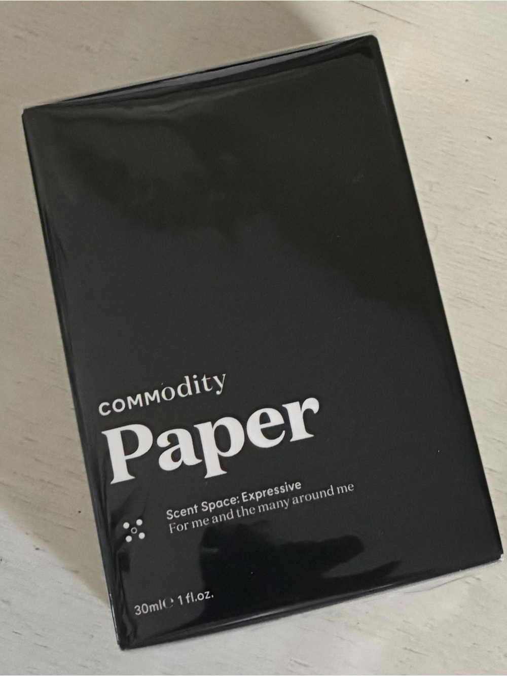 Commodity Paper Expressive Eau de Parfum with Sandalwood & Iso E Super